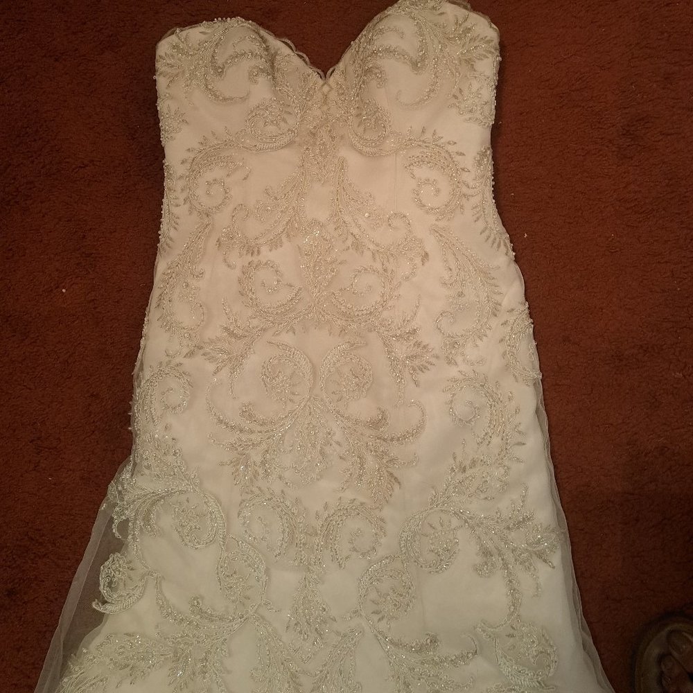 Demetrios Wedding Dress Size 12